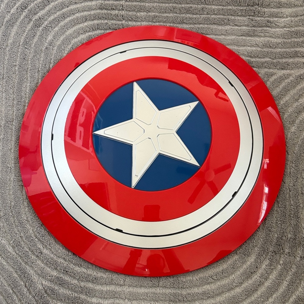 Captain America toy shield